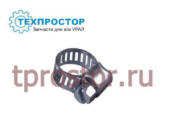10-16 Хомут червячный (нержавеющая сталь) Китай