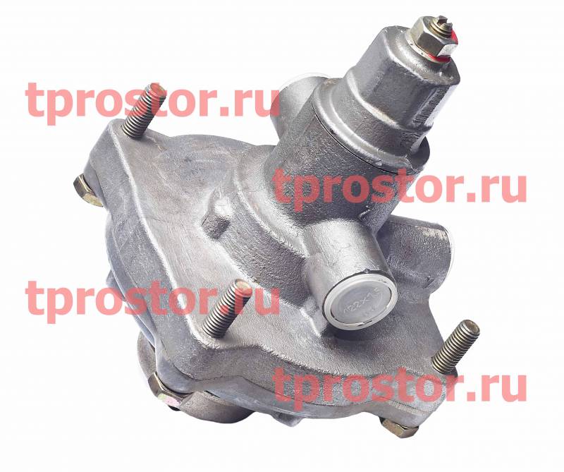 100-3522110-10 Кран управления тормозами прицепа в сборе с рычагом