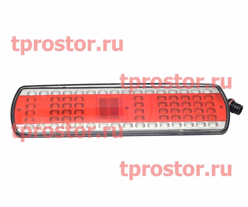 112.08.69-03 Фонарь задний левый LED, со жгутом (разъем 6 контактов)
