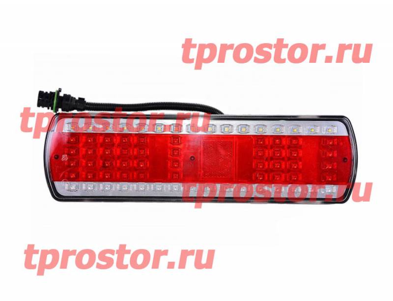 112.08.69-03 Фонарь задний правый LED, со жгутом (разъем 6 контактов)