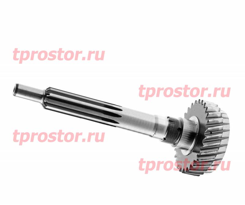 141-1701027 Вал первичный КПП (УРАЛ с дв.К_А_М_А_3) с втулкой