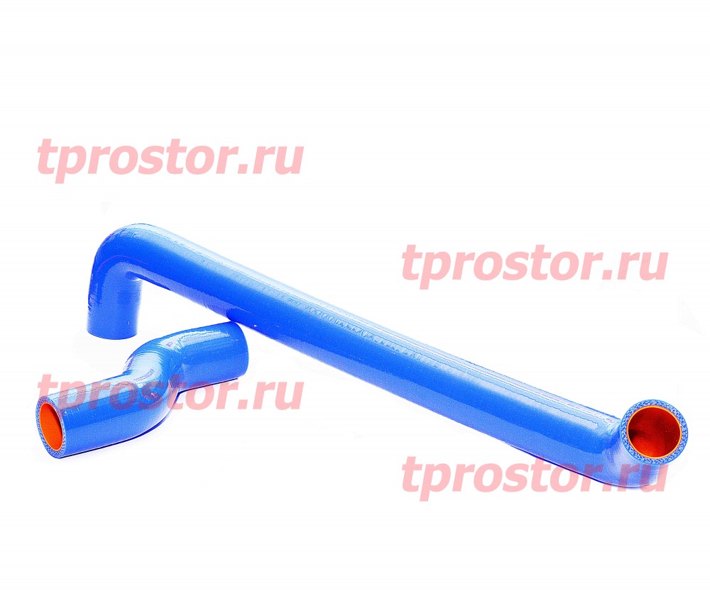 21213-1303000 Комплект патрубков радиатора ВАЗ-21213 ИНЖЕКТОР (синий-силикон)