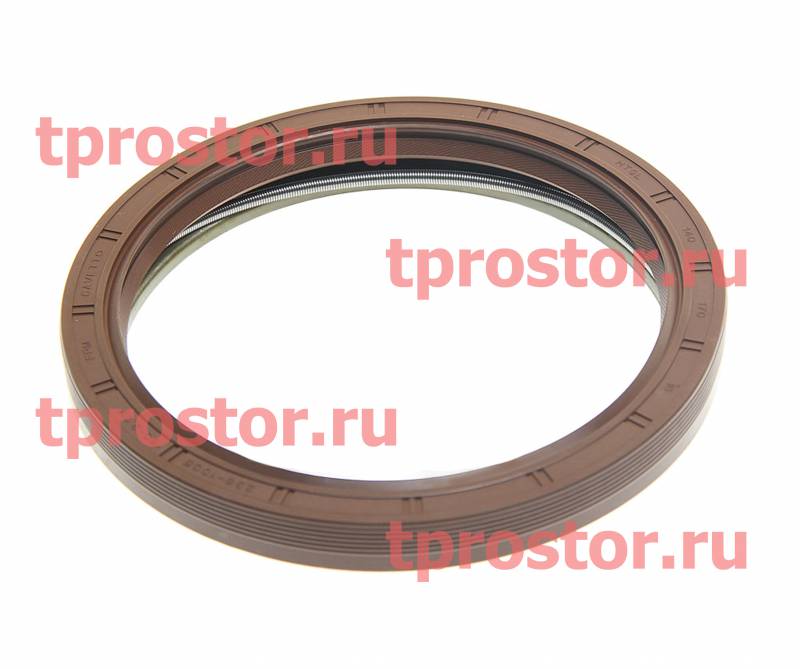 236-1005160-А2 Манжета коленвала задняя фтор (140х170х13)