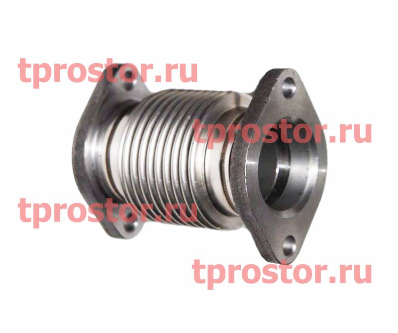 236-1008088 Сильфон газопровода (2 отв.)  нержавеющая сталь