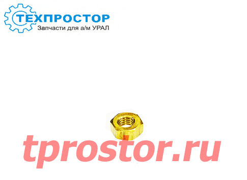 250536 Гайка крепления труб глушителя (М10*1,5) (латунь) -П29