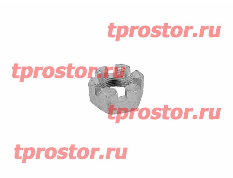 334933-П29 Гайка на рулевой палец (нового образца) (М22*1,5) (АЗ УРАЛ)
