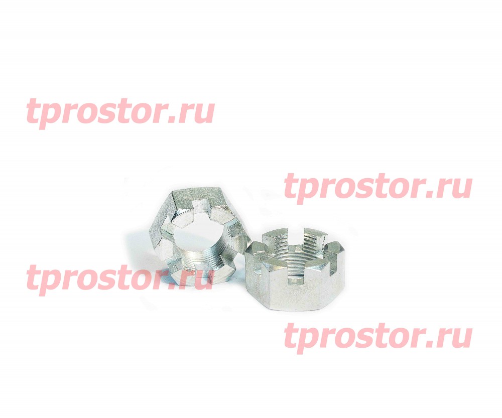 334933-П29 Гайка на рулевой палец (нового образца) РОССИЯ (М22*1,5)