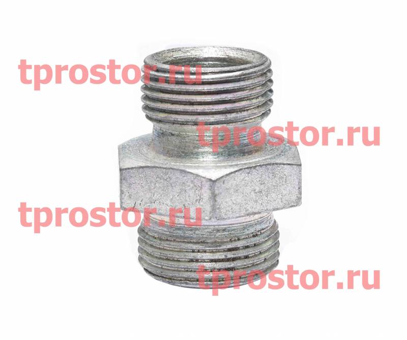 339539 Штуцер (на регулятор давления воздуха) М20*1,5-М2*х1,5-К3/8