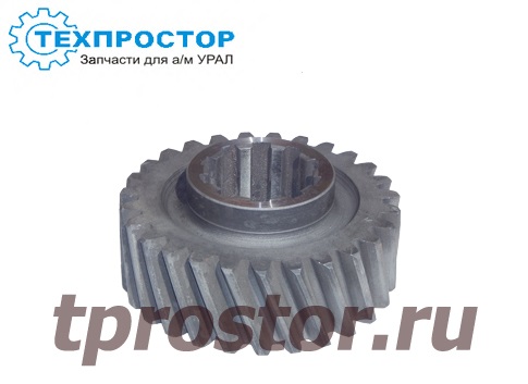 375-1802088-Б Шестерня высшей передачи вторичного вала ,27 зубов (АЗ УРАЛ)