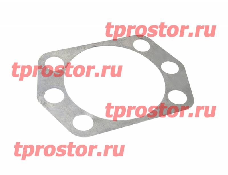 375-2304076-01 Прокладка регулировочная (металл.) (0,2 мм) (4 отв) АЗ УРАЛ