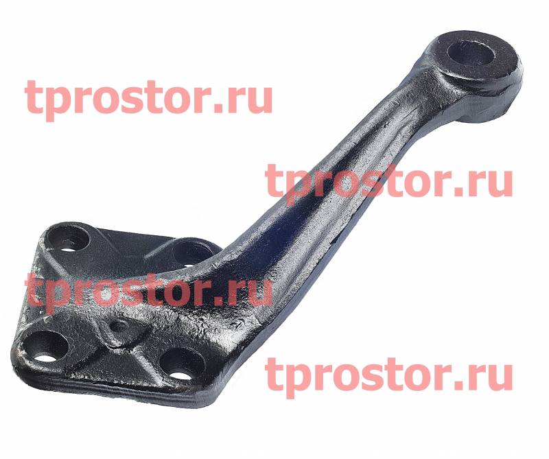 375-2304102 Рычаг поворотного кулака правый (кривой) (4 отв)