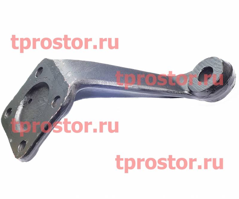 375-2304102 Рычаг поворотного кулака правый (кривой) (4 отв)