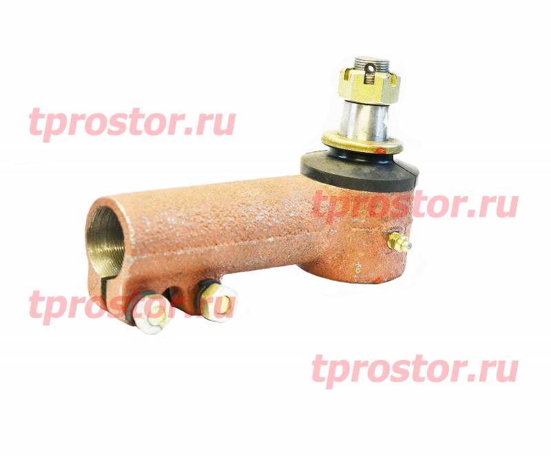 375-3003056-10 Наконечник тяги рулевой трапеции правый ,круглый пыльник (усиленный) АЗ УРАЛ