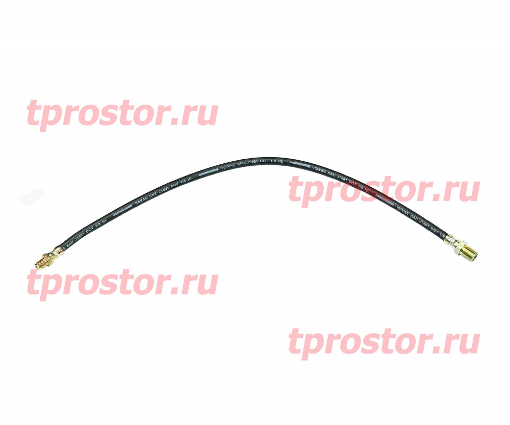 375-3506024-К Шланг тормозной длинный ,600 мм, КИТАЙ до t-40 °C