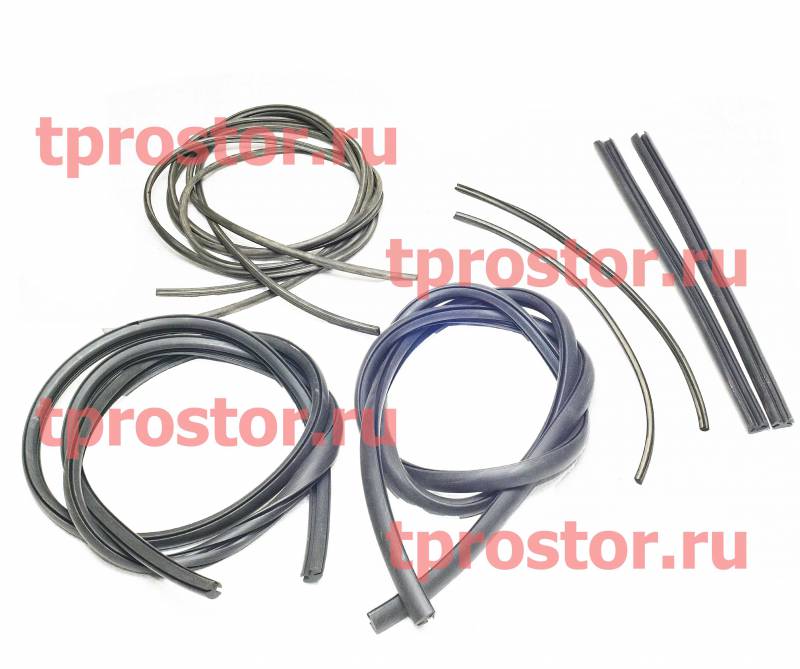 377-5206050/51/55/56 Комплект уплотнителей лобовых стекол (2 шт+2 малое)
