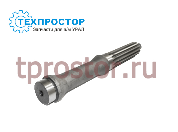 4320-2402040 Вал проходной ведущей шестерни (только на задний редуктор)