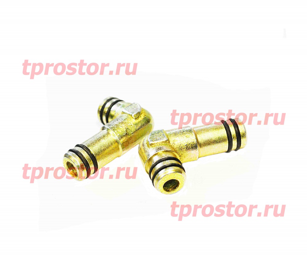 4320-2402147-Т Штуцер маслоподводящий (ТЕХПРОСТОР) (с кольцами) 4320-2402147 