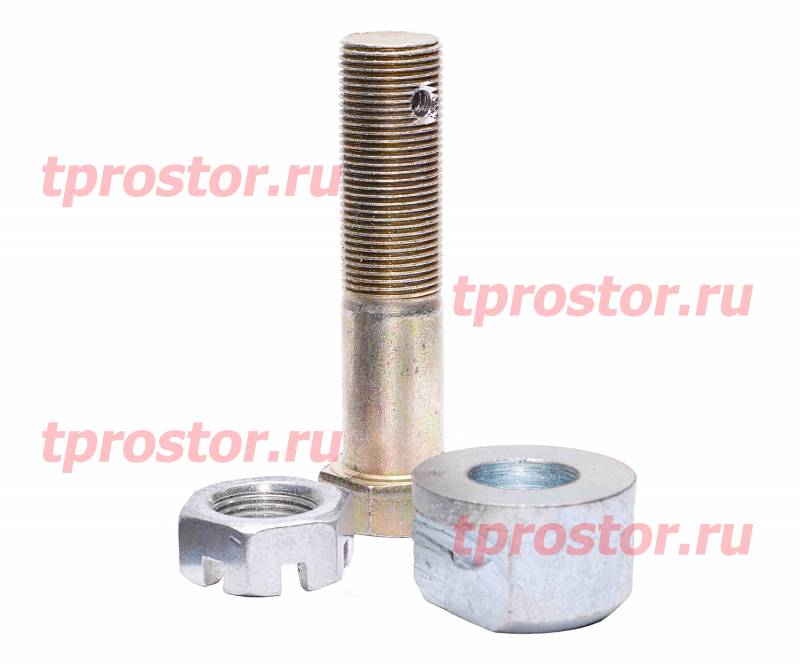 4320-2902043-01 Болт ушка рессоры в сборе с гайкой и втулкой (старого образца)