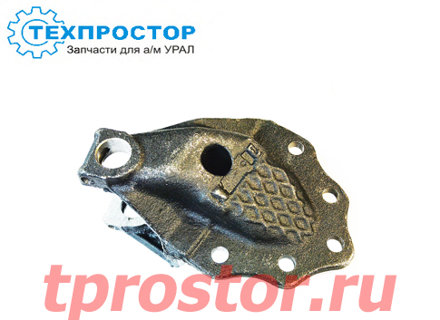 4320-2902444 Кронштейн передней рессоры правый (без отв. под палец) АЗ УРАЛ