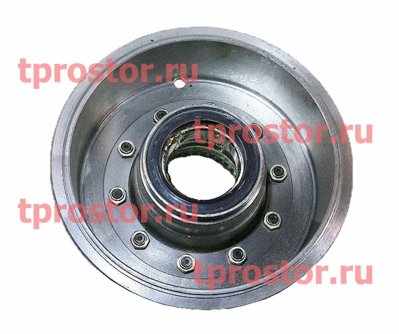 4320-3103002-11 Ступица колеса с барабаном  и кольцами подшипников АЗ УРАЛ