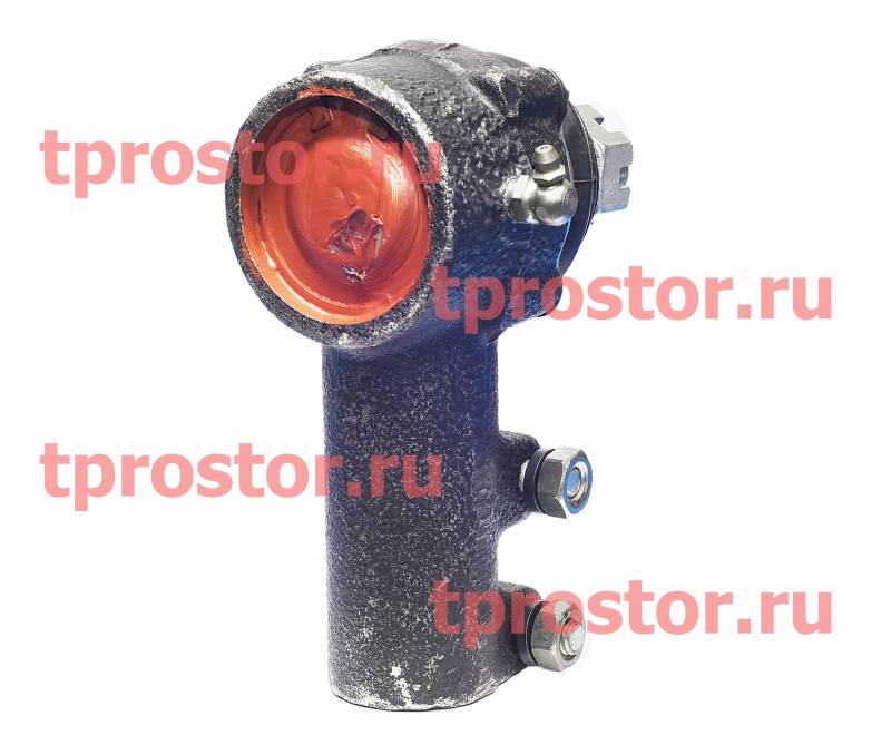 4320-3414012-11 Наконечник тяги сошки в сборе (усиленный палец) модернизированный АЗ УРАЛ