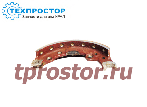 4320-3507015 Колодка стояночного тормоза (нового образца) (ЧУГУН)
