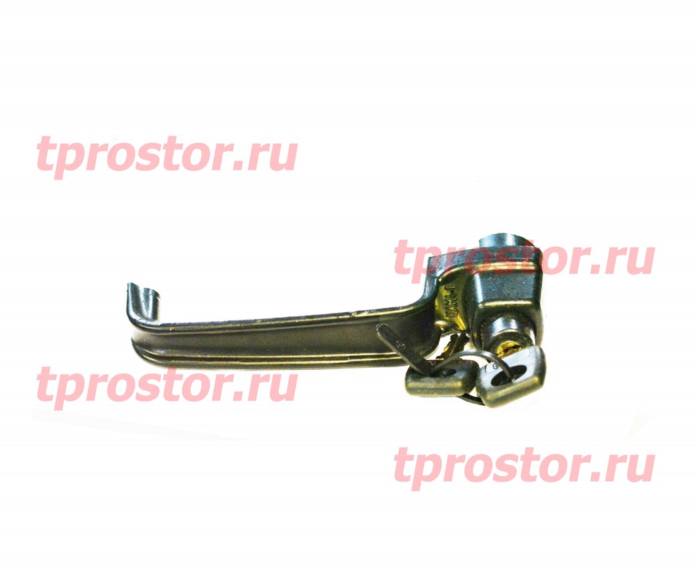 4320Ф-6105150 Ручка двери наружняя левая (с ключами) АЗ УРАЛ -02