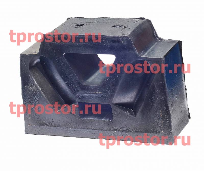 4320Я-1001035 Подушка под двигатель боковая (кирпич) ,литье-треугольник