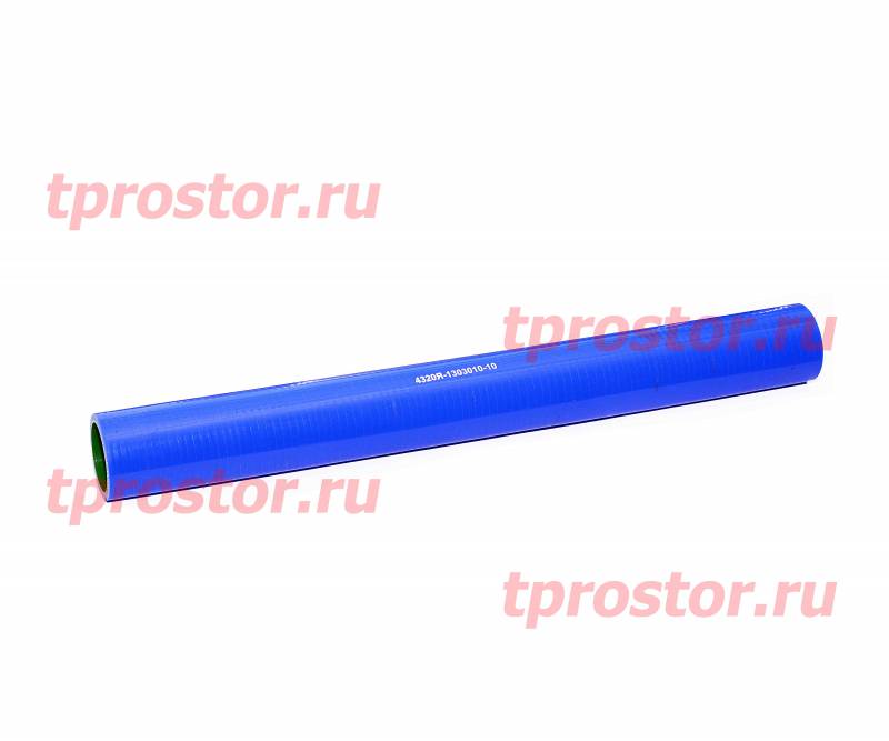 4320Я-1303010-10С Патрубок радиатора верхний УРАЛ,синий-силикон (42*470 мм)