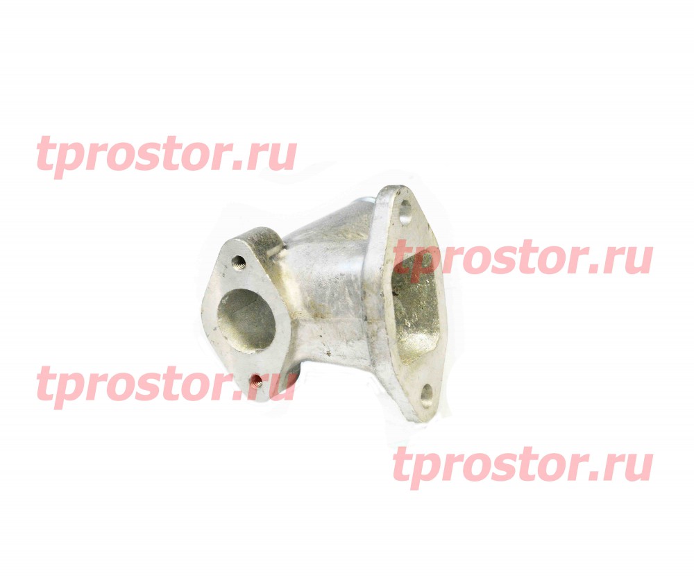 4320Я-1303053 Патрубок водопроводящий,алюминиевый (дв.ЯМЗ-236,238М2)  (сапожок) АЗ УРАЛ