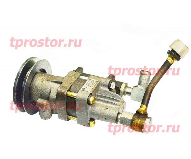 4320Я3-3407200-02 Насос гидроусилителя руля в сборе с трубками и шкивом