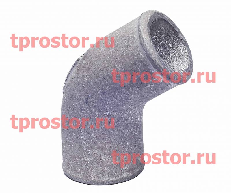 4320Я5-1303053 Патрубок водопроводящий (алюминий) (сапожок) АЗ УРАЛ