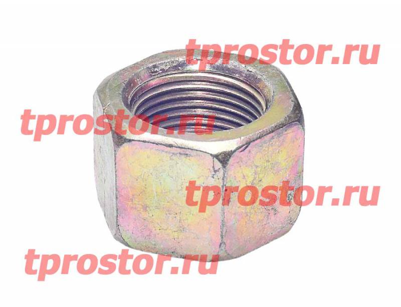 4322-2912410-К38 Гайка задней стремянки усиленная,КИТАЙ (М27*2) под ключ 