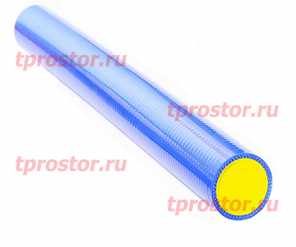 50-1100 Патрубок прямой (50*1100 мм) (синий-силикон)