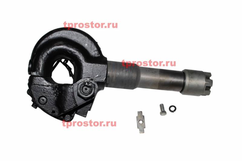 5323-2707212-01 Крюк буксирного прибора в сборе с пластиной и гайкой (АЗ УРАЛ)