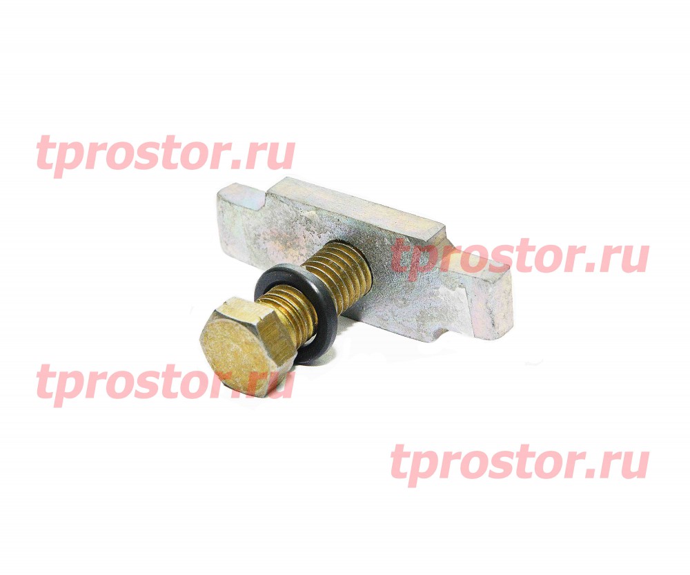 5323-2707236 Пластина стопорная гайки буксирного крюка (крестик) АЗ УРАЛ