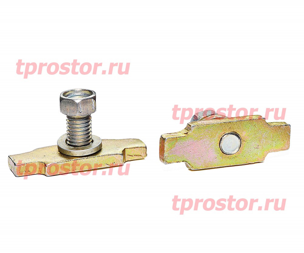 5323-2707236-Т Пластина стопорная,гайки буксирного крюка в сборе (болт + шайба) ТЕХПРОСТОР