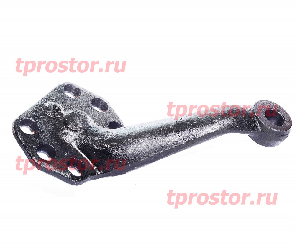 5557-2304102 Рычаг поворотного кулака правый (6 отв.) (кривой)
