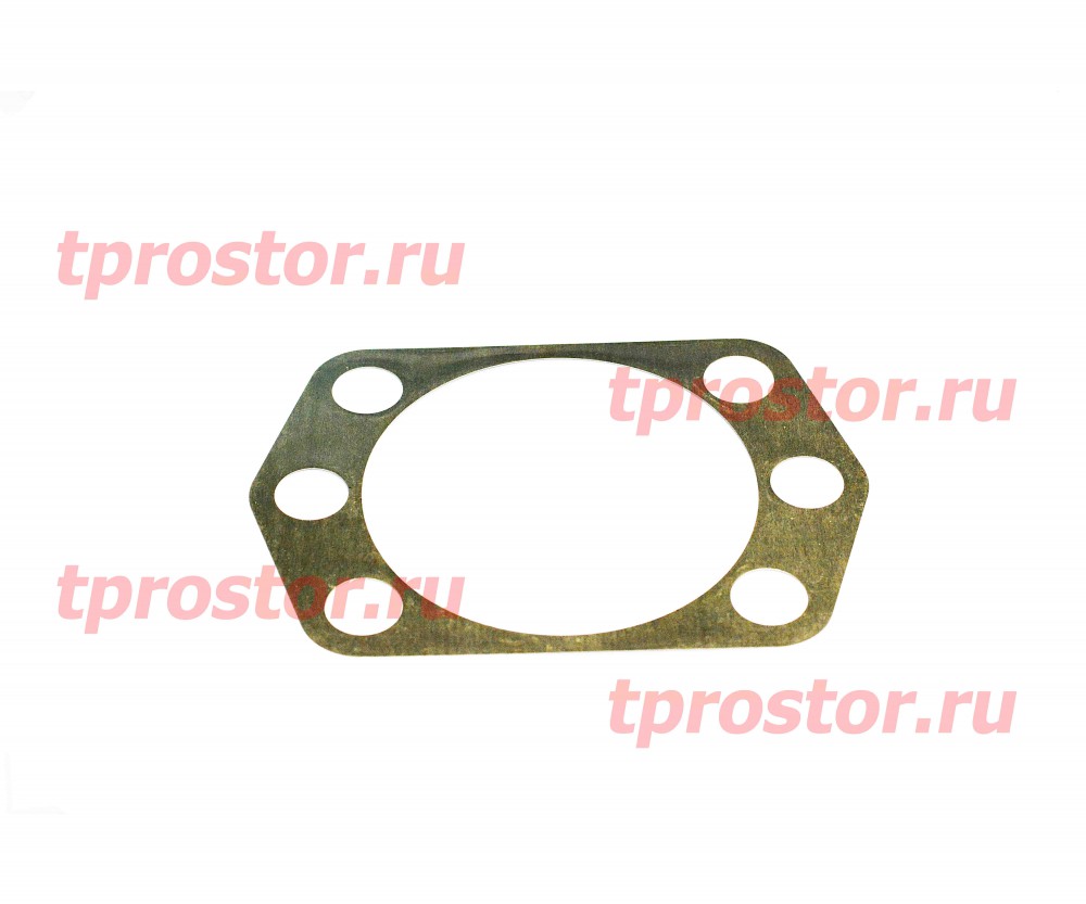 55571-2304075 Прокладка регулировочная рычага поворотного кулака (6 отв) (0,1 мм) АЗ УРАЛ
