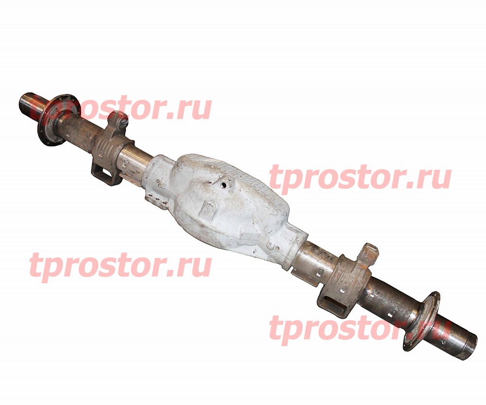 55571-2401010-10 Картер зад. и сред. моста (усиленный) (15 отв) (АЗ УРАЛ-РАСПРОДАЖА)