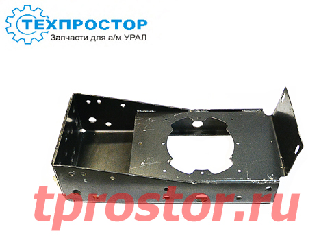 5557Х-2803017 Кронштейн буфера (под кронштейн с отверстием под фару) АЗ УРАЛ