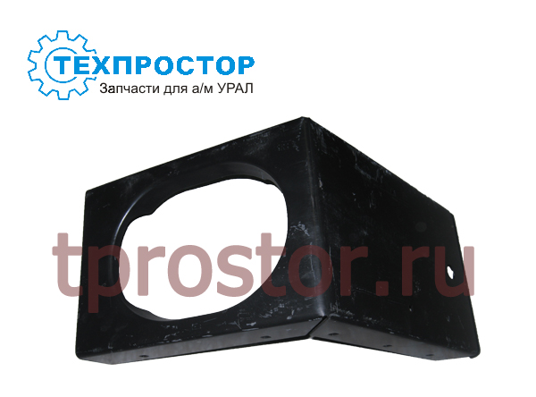 5557Х-2803023-10 Бампер передний боковой с отверстием под фару,АЗ УРАЛ