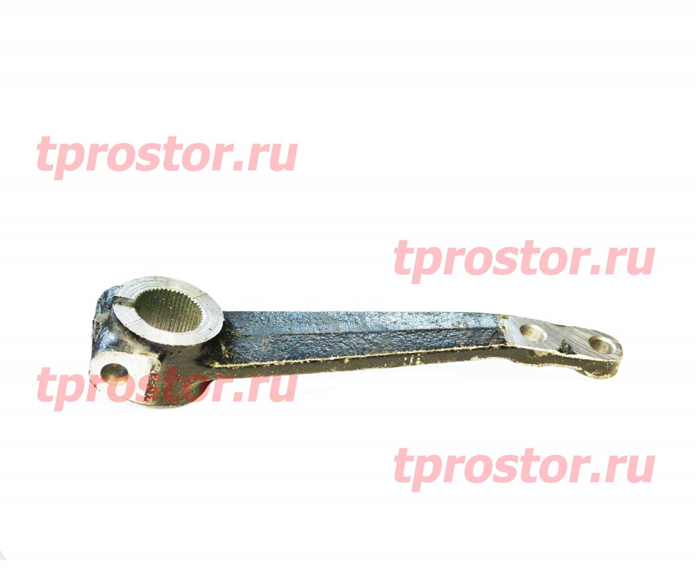 5557Я-1602074-01 Рычаг вала вилки выключения сцепления (2 отв) (АЗ УРАЛ)