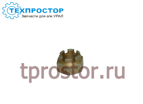 6361-2905130 Гайка крепления амортизатора  М22х1,5 н/о (АЗ УРАЛ)