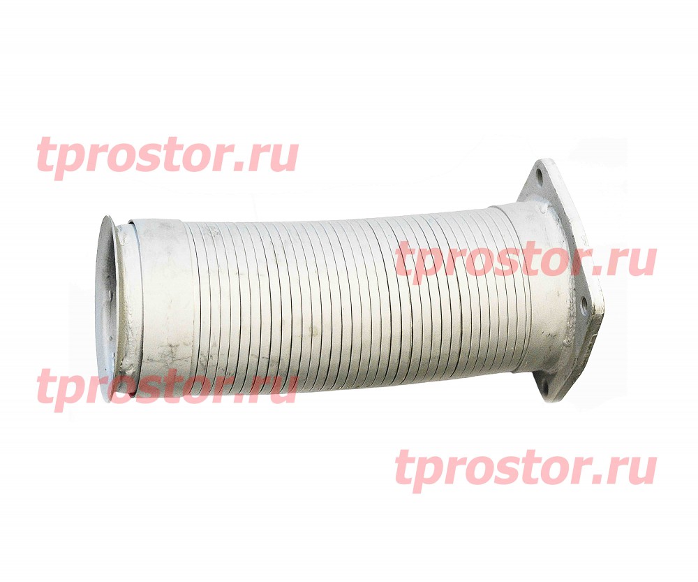63685Р-1203099 Металлорукав с фланцем L=305-355 мм.(Урал-6370) АЗ УРАЛ