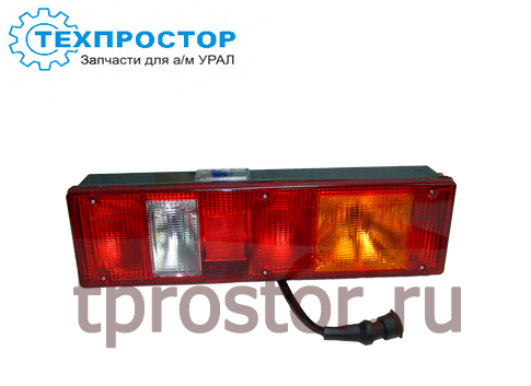 7452-3716 Фонарь задний левый ЕВРО (с подсветкой и проводом ,без бокового габарита)
