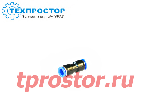 БАК 90010 Фитинг соединительный прямой ПЛАСТИК (10 мм) БелАвтоКомплект