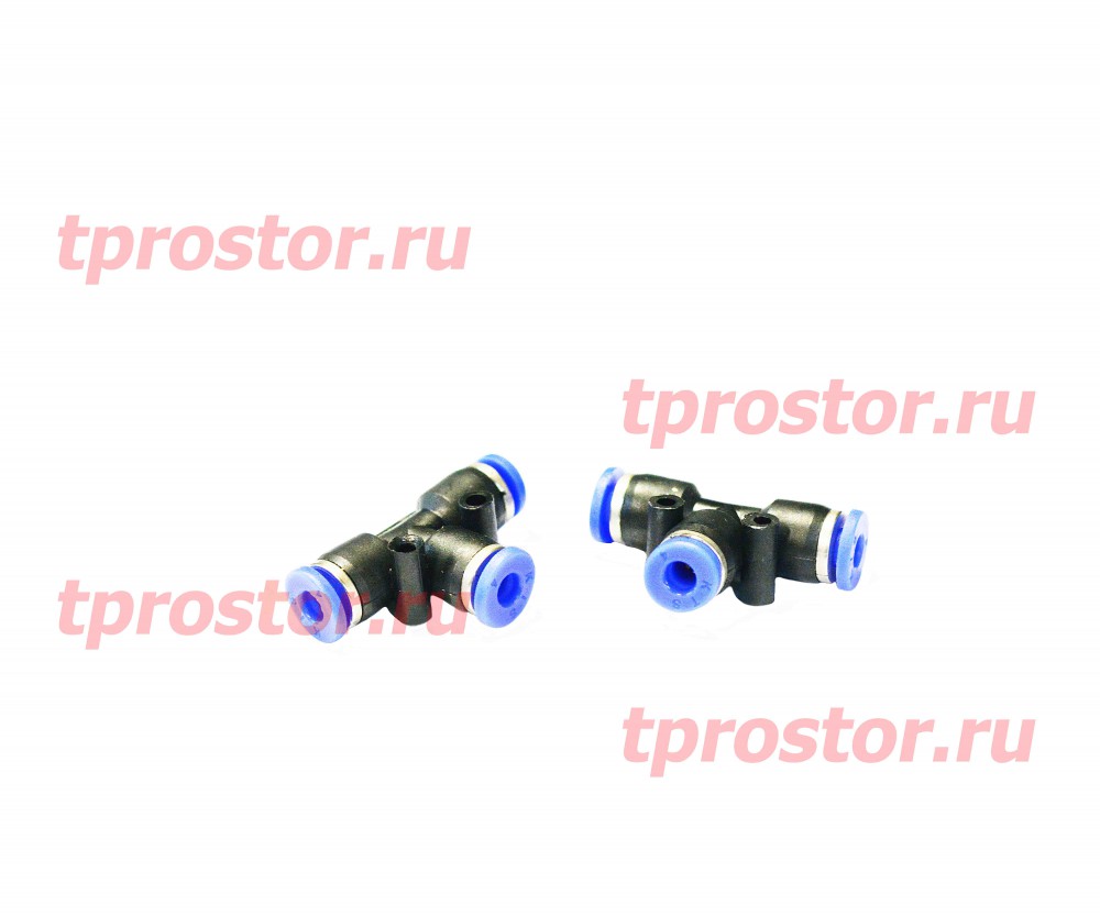 БАК 90304 Фитинг соеденительный тройник ПЛАСТИК (4 мм) БелАвтоКомплект