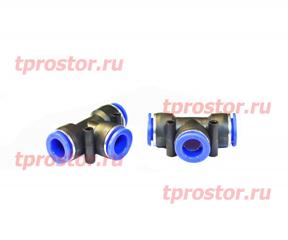 БАК 90314 Фитинг соеденительный тройник ПЛАСТИК (14 мм) БелАвтоКомплект