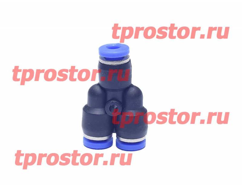БАК 90354 Фитинг соеденительный Y-образный ПЛАСТИК (4 мм) БелАвтоКомплект